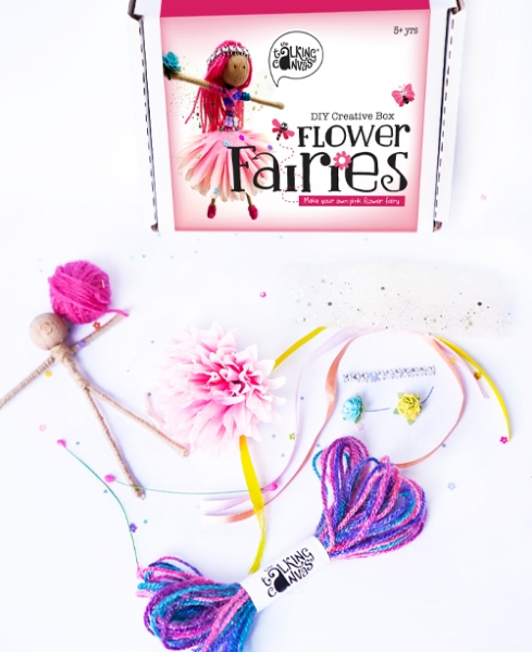 Picture of DIY Creative Box Flower Fairies Pink Kit