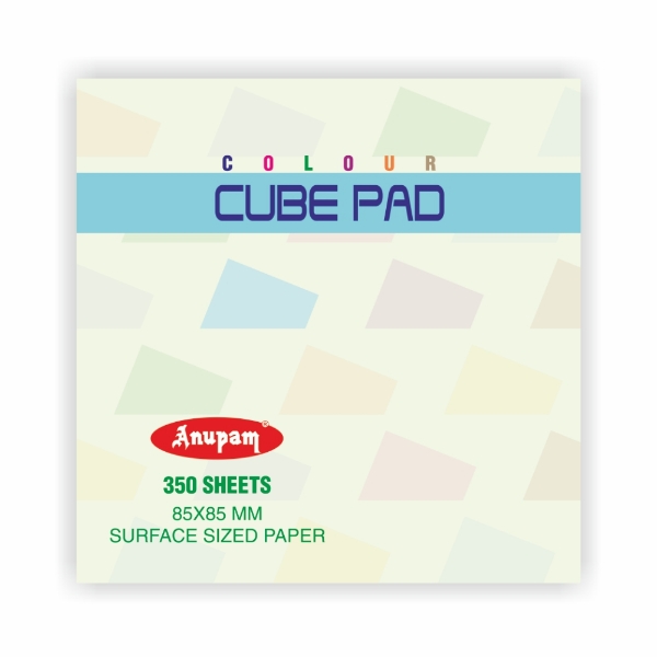 Picture of Anupam Cube Colour Pad - 350 Sheets (85x85mm)