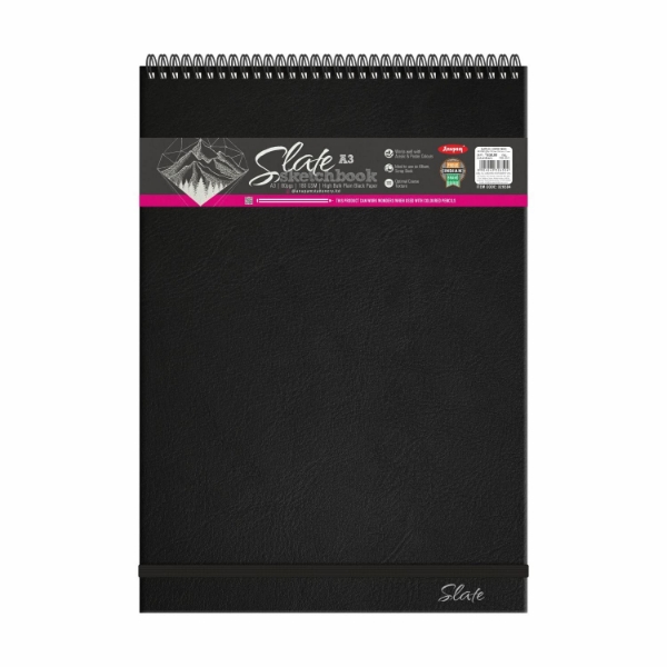 Picture of Anupam Slate Black Sketch Book - A3 80 Pages (180GSM)