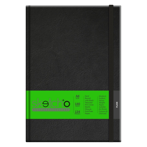 Picture of Anupam Sketch Book A4 - 124 Pages 140GSM (Hardbound)
