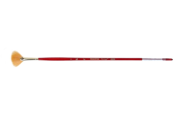 Picture of Princeton Heritage Long Handle Fan Brush - 4000FN3
