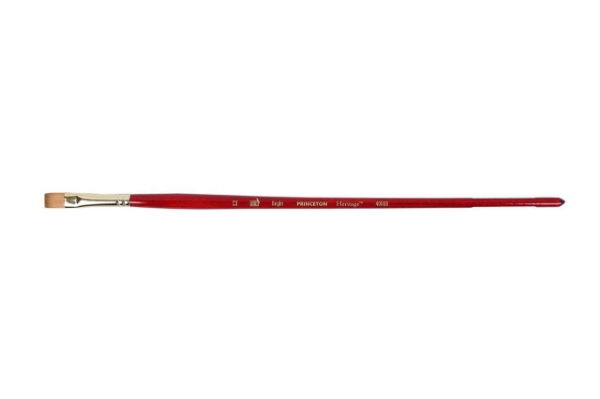 Picture of Princeton Heritage Synthetic Long Handle Bright Brush - 4000B (Size 12)