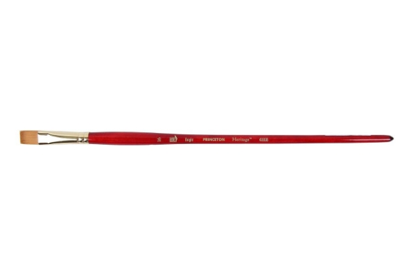 Picture of Princeton Heritage Synthetic Long Handle Bright Brush - 4000B (Size 16)