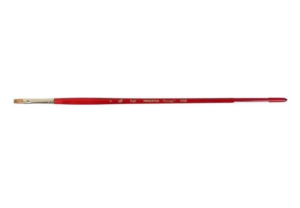 Picture of Princeton Heritage Synthetic Long Handle Bright Brush - 4000B (Size 6)
