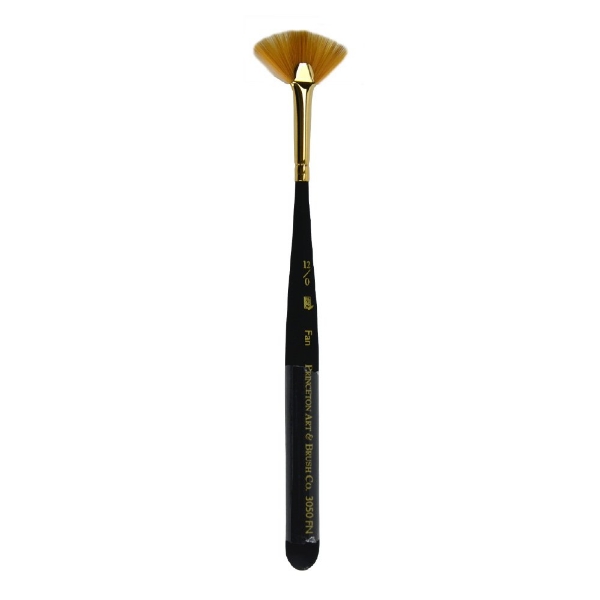 Picture of Princeton Mini-Detailer Synthetic Fan Brush - 3050FN120 (Size 12/0)
