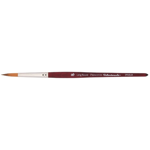 Picture of Princeton Velvetouch Long Round Brush - 3950 (Size 14)