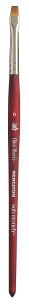 Picture of Princeton Velvetouch Chisel Blender Brush - 3950 (Size 6)