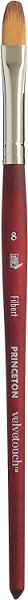 Picture of Princeton Velvetouch Filbert Brush - 3950 (Size 8)