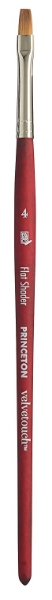 Picture of Princeton Velvetouch Flat Shader Brush - 3950 (Size 4)