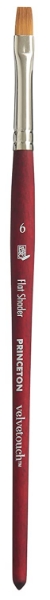Picture of Princeton Velvetouch Flat Shader Brush - 3950 (Size 6)