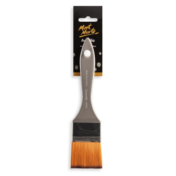 Picture of Mont Marte Artist Brush - Taklon Flat Wide (50mm)