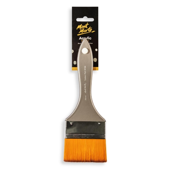 Picture of Mont Marte Artist Brush - Taklon Flat Wide (75mm)