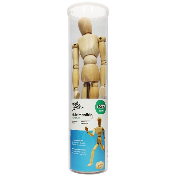Picture of Mont Marte Male Manikin - 30cm (Ammm0001)