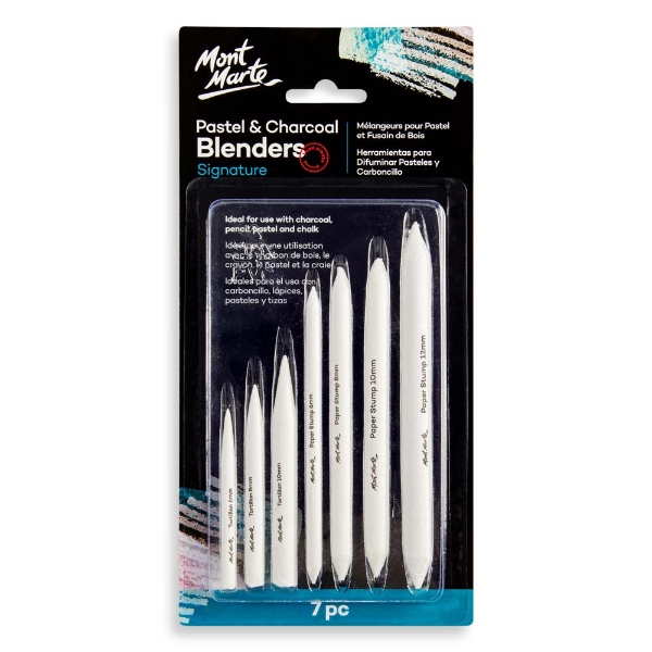 Picture of Mont Marte Pastel And Charcoal Blenders - Set of 7