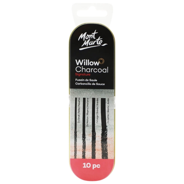 Picture of Mont Marte Willow Charcoal In Tin