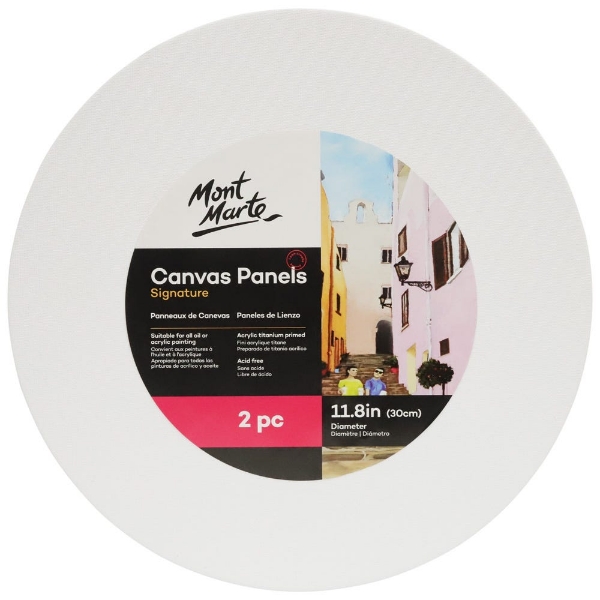 Picture of Mont Marte Canvas Panels - Set of 2 (30cm)