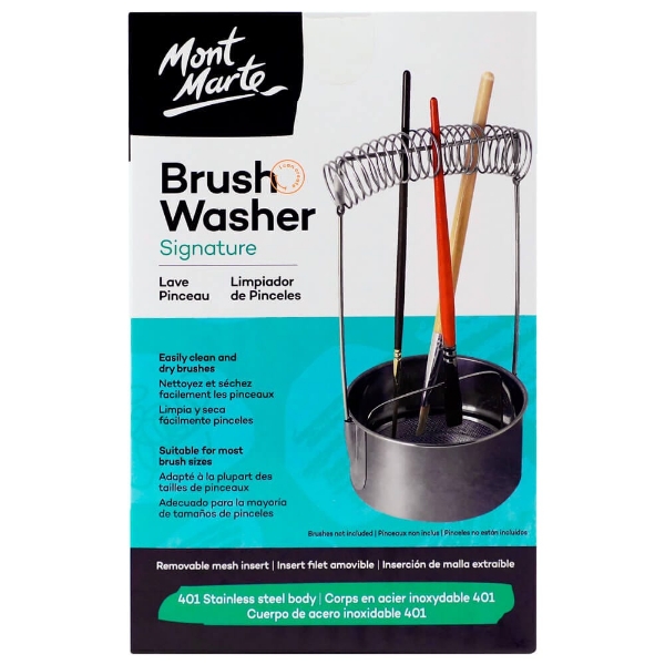 Picture of Mont Marte Brush Washer (Stainless Steel)