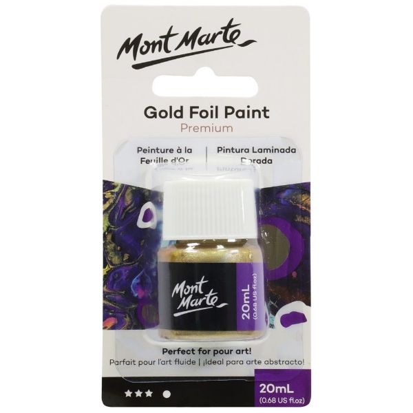 Picture of Mont Marte Gold Foil Paint - 20ml