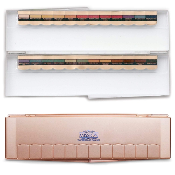 Picture of Mijello Mission Gold Class Pans Watercolour - Set of 24