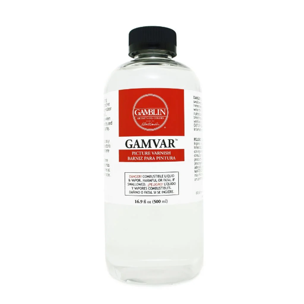 Picture of GAMBLIN GAMVAR GLOSS PICTURE VARNISH 500ML