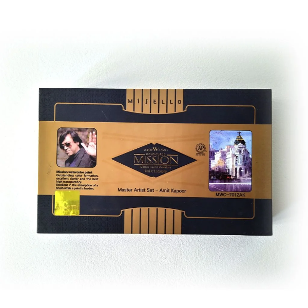 Picture of Mijello Watercolour Master Artist Set - Amit Kapoor (12x7ml)