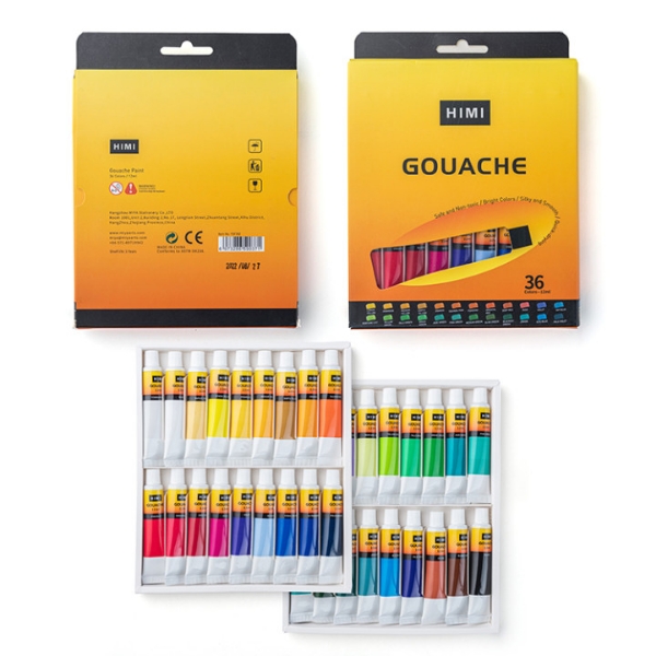 Picture of Himi Miya Gouache Paint Tube - Set of 36 (12ml)