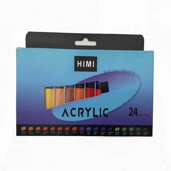 Picture of Himi Miya Acrylic Paint - Set of 24 (12ml)
