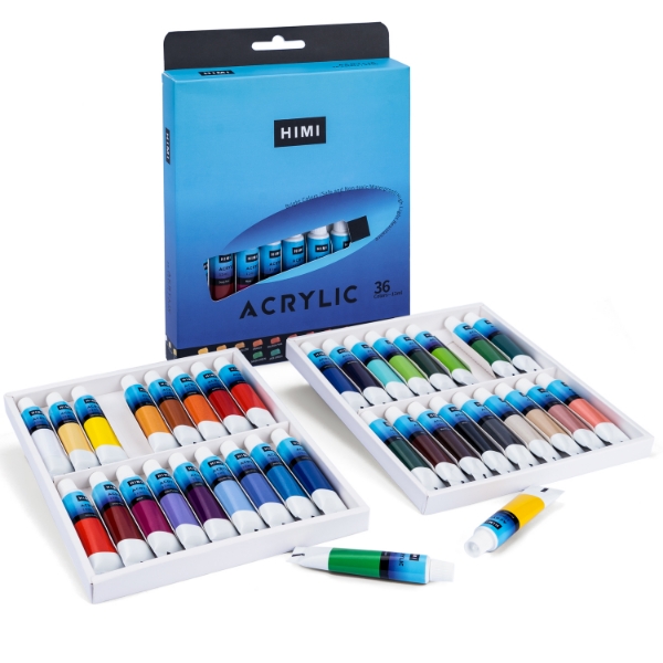 Picture of Himi Miya Acrylic Paint - Set of 36 (12ml)