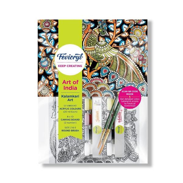 Picture of Fevicryl Art of India Kalamkari Art Kit 