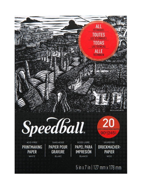 Picture of Speedball Printmaking Paper Pad - 5x7"