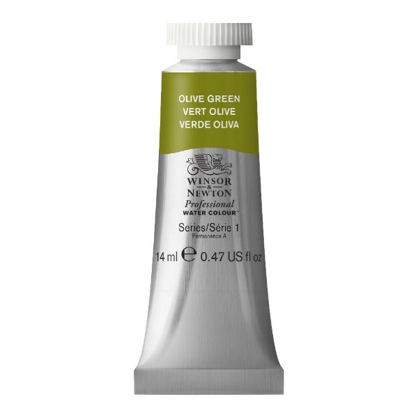 Picture of Winsor & Newton Professional Watercolour 14ml - Olive Green (SR- 1)
