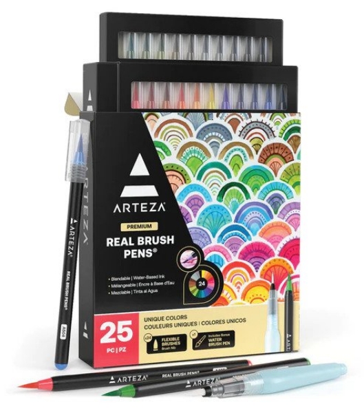 Picture of Arteza Real Brush Pen Set