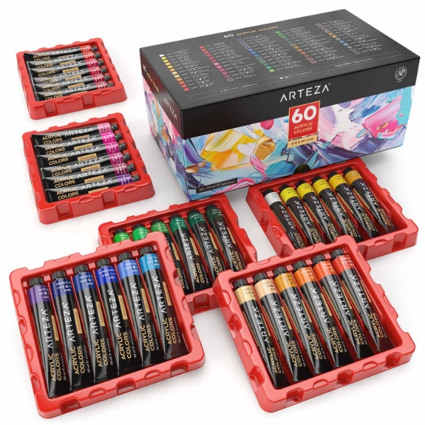 Picture of Arteza Acrylic Paint Set