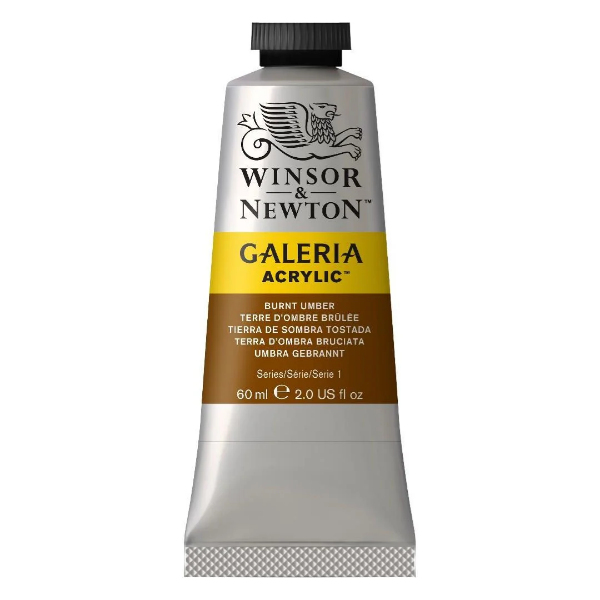 Picture of Winsor & Newton Galeria Acrylic Colour - Burnt Umber