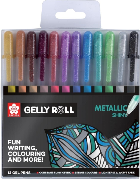 Picture of Sakura Gelly Roll Metallic Pen - Set of 12