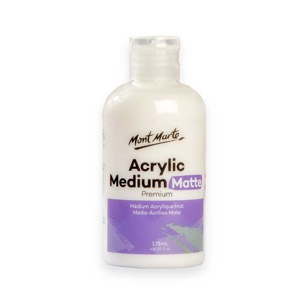 Mont Marte Acrylic Medium Matt (135ml)