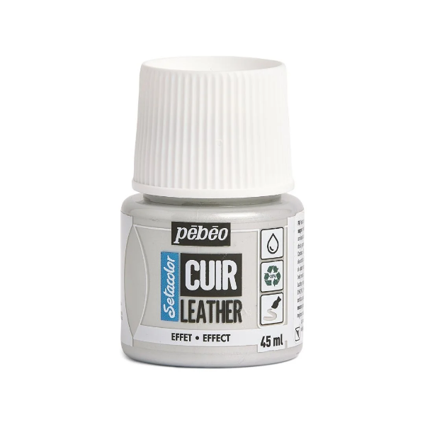 Picture of Pebeo Sc Leather Paint - Metal Silver-631 (45ml)