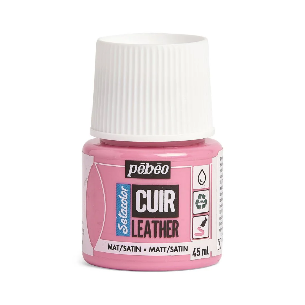 Picture of Pebeo Setacolor Leather Paint - Candy Pink-608 (45ml)