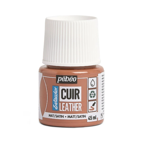 Picture of Pebeo Setacolor Leather Paint - Terracotta-620 (45ml)