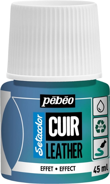 Picture of Pebeo Setacolor Leather Paint - Blue Green-642 (45ml)