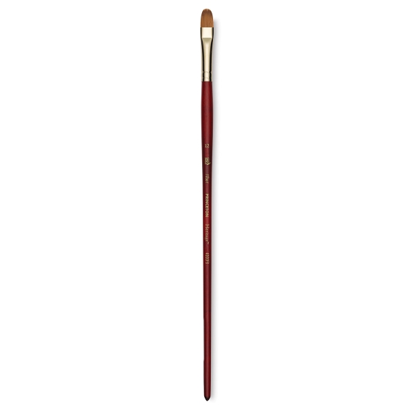 Picture of Princeton Heritage Synthetic Long Handle Filbert Brush - 4000FB (Size 12) 