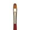 Picture of Princeton Heritage Synthetic Long Handle Filbert Brush - 4000FB (Size 12) 