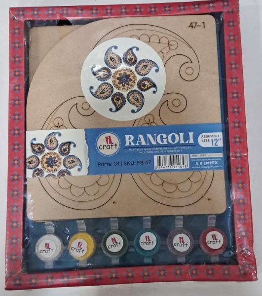 Picture of I Craft Festive DIY Rangoli Kit