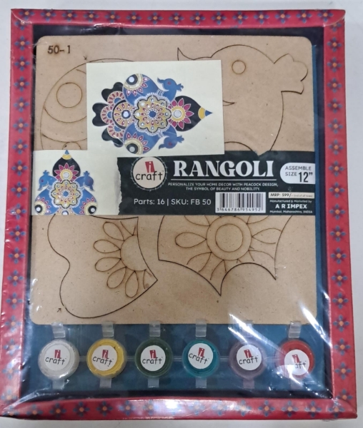 Picture of I Craft Festive DIY Rangoli Kit