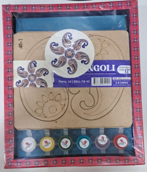 Picture of I Craft Festive DIY Rangoli Kit