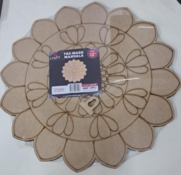 Picture of I Craft Pre-Mark Mandala - Size 12"