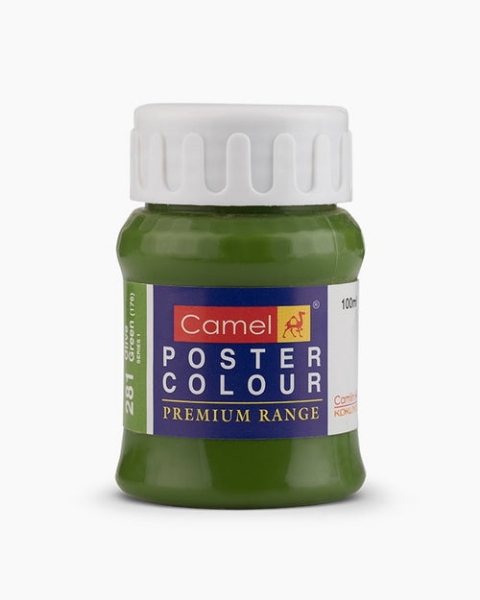 Picture of Camlin Poster Colour - SR1 100ml Olive Green (281)