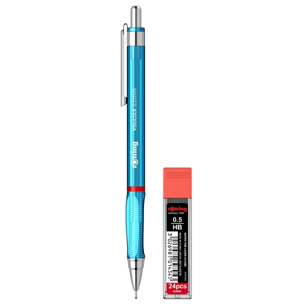 Picture of Rotring Visuclick Mechanical Pencil 0.5mm with HB Lead (Blue)