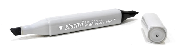 Picture of Brustro Twin Tip Sketch Marker Blender-0