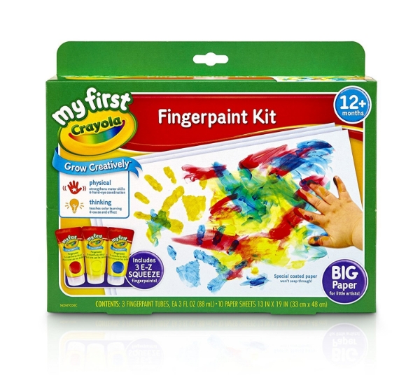 Picture of CRAYOLA MY FIRST CRAYOLA FINGERPAINT KIT